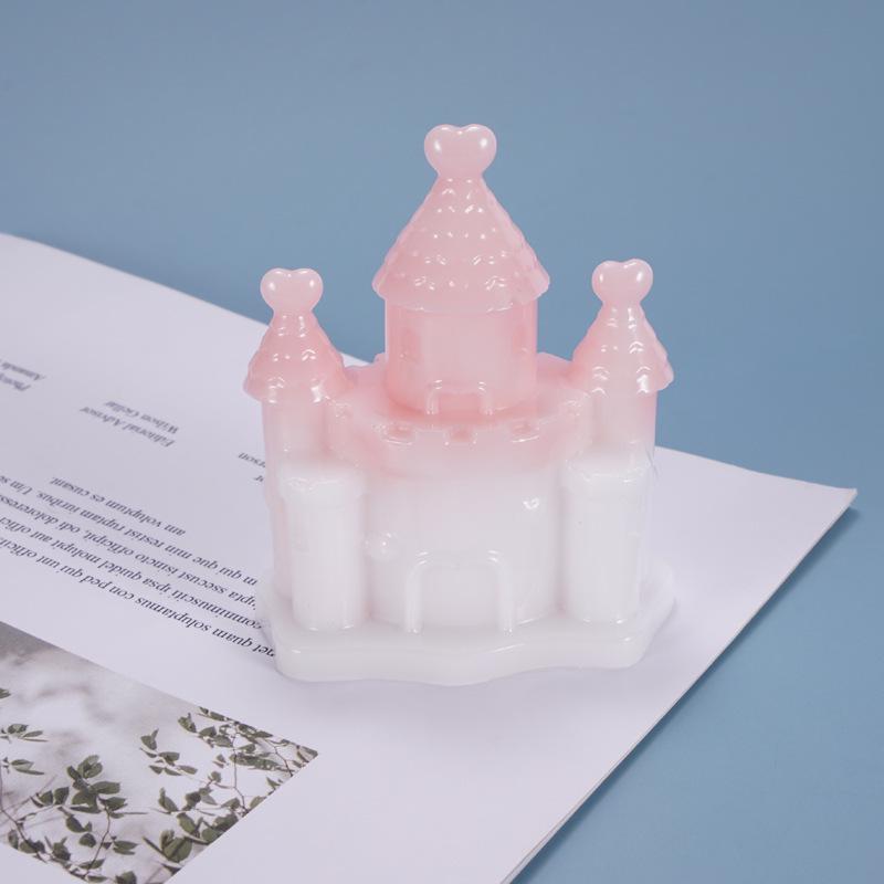 Сказочный Замок Дом 3D Мультяшная Силиконовая Форма