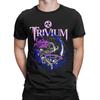 Мужская винтажная футболка группы Trivium Хлопковая одежда Винтажная футболка с коротким рукавом и круглым вырезом Подарок на день рождения Футболка