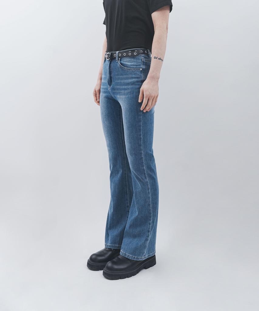 GOLDPERCENT Вневременные джинсы скинни bootcut из лайкры для мужчин (3 цвета, М) (Тип А)