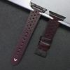 Натуральная кожаный ремешок для Apple Watch Ultra 3 2 1 49mm Серии 11 10 46mm 9 8 7 45mm Титановый ремешок IWatch 6 5 4 Se 3 44mm Correa