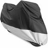 Чехлы для мотоциклов, Водонепроницаемые наружные чехлы для мотоциклов с отверстиями для замка и сумкой для хранения, Подходят для мотоциклов длиной до 96,5"