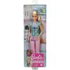 Barbie Barbie and Friends Nurse Dress-Up Doll Playset with House Green for Ages 3+