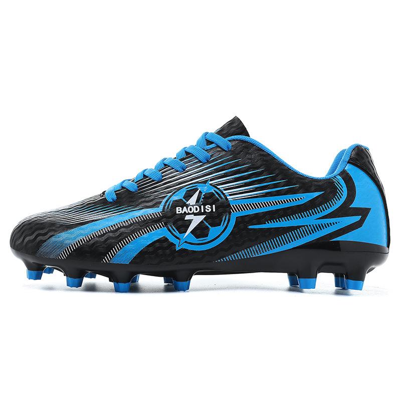 Wholesale new summer youth and children's training broken nails low-top football shoes source factory direct sales one piece hair