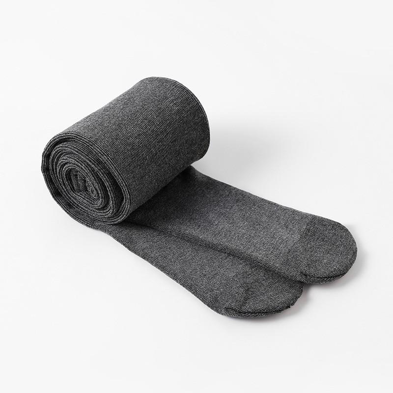 Women's Vertical Stripe High Waist Warm Cotton Fleece Lined Thickened Pantyhose Autumn Winter Outer Wear Stirrup Leggings