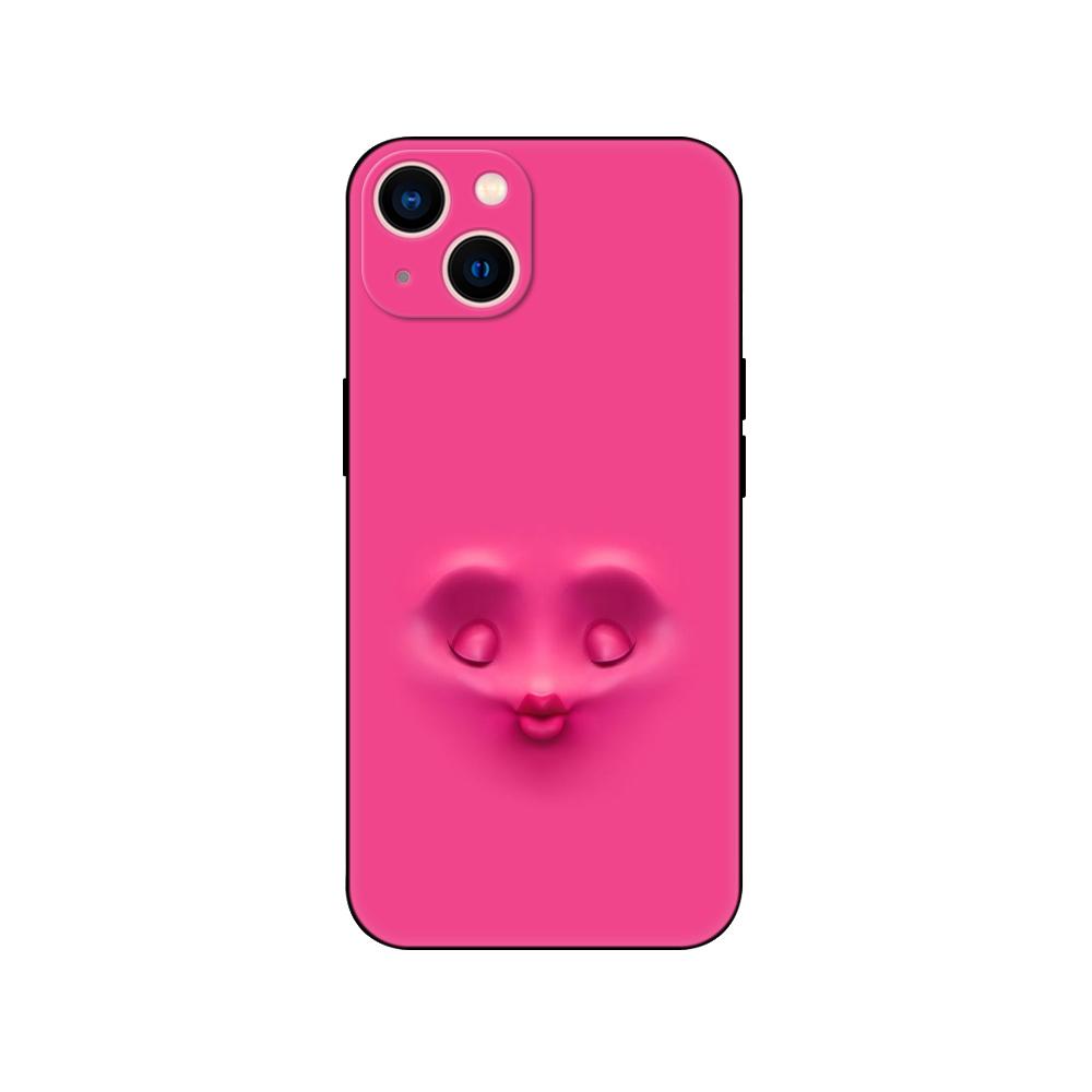 Черный чехол из ТПУ для Samsung Galaxy A50 50S A30S A10 A01 A11 A21S A31 A41 A51 A71 Чехол с забавным лицом, милый мультфильм