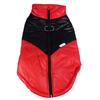 Dog Coat Warm Waterproof Reflective Windproof Soft Thickened Pet Vest Jacket for Winter Red 2XL