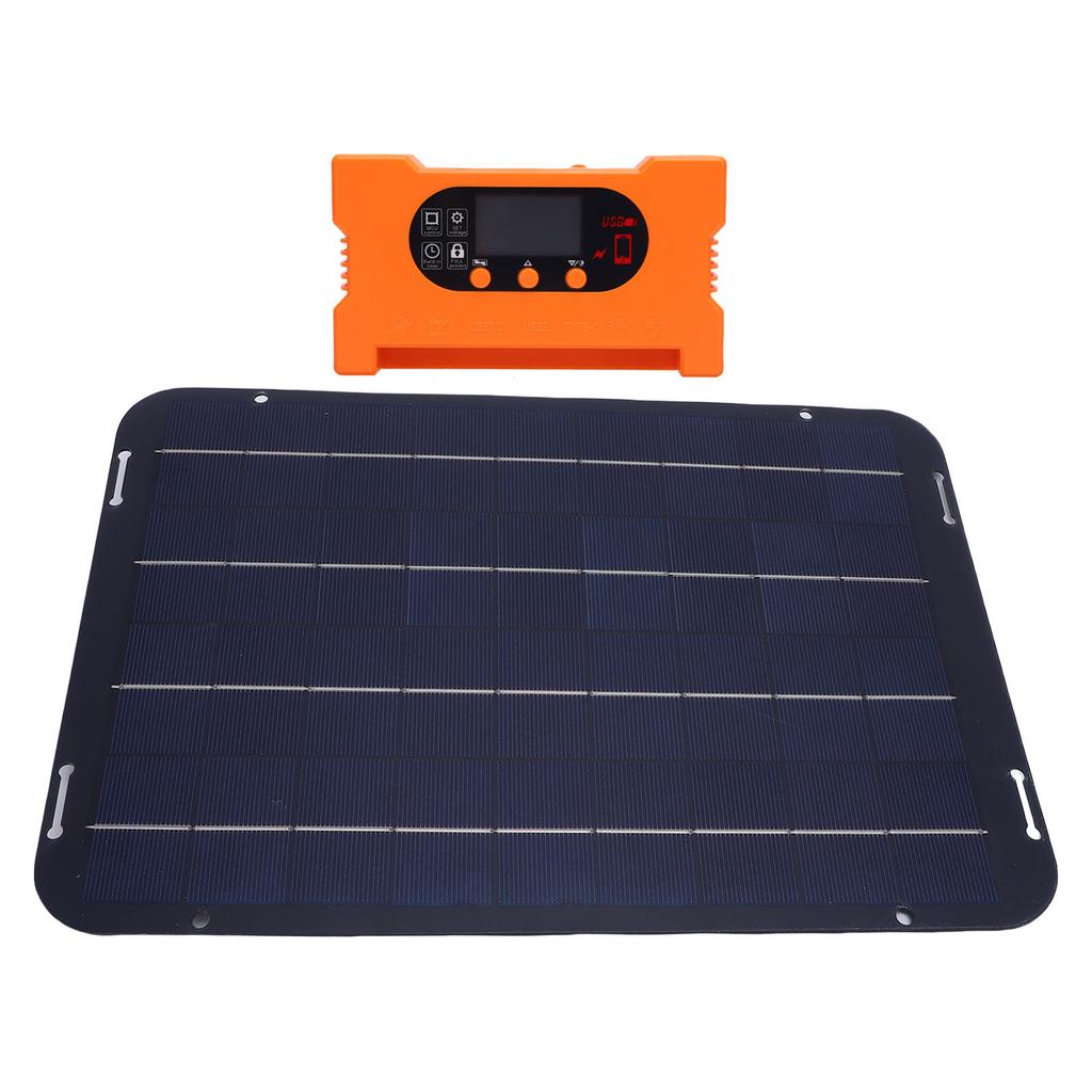 12W 18V Solar Panel Kit IP65 Water Proof Solar Panel Battery Charger Maintainer with Controller for