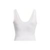 Under Armour Motion Solid Training Tank Top женские топы белые 1379046-100