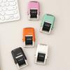Handle Account Self-Inking Stamps English Version Date Wheel Stamp Date Stamps  DIY Painting