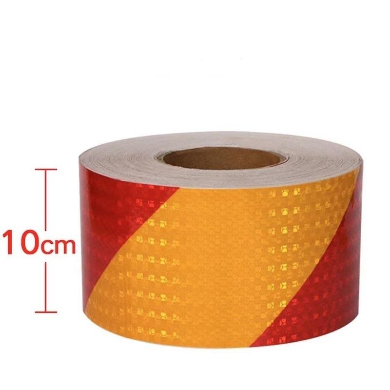10CMX10M High Light PVC Reflective Tape Safety Warning Reflector For Things Waterproof Selfadhesive Guide Sign Reflect Stickers