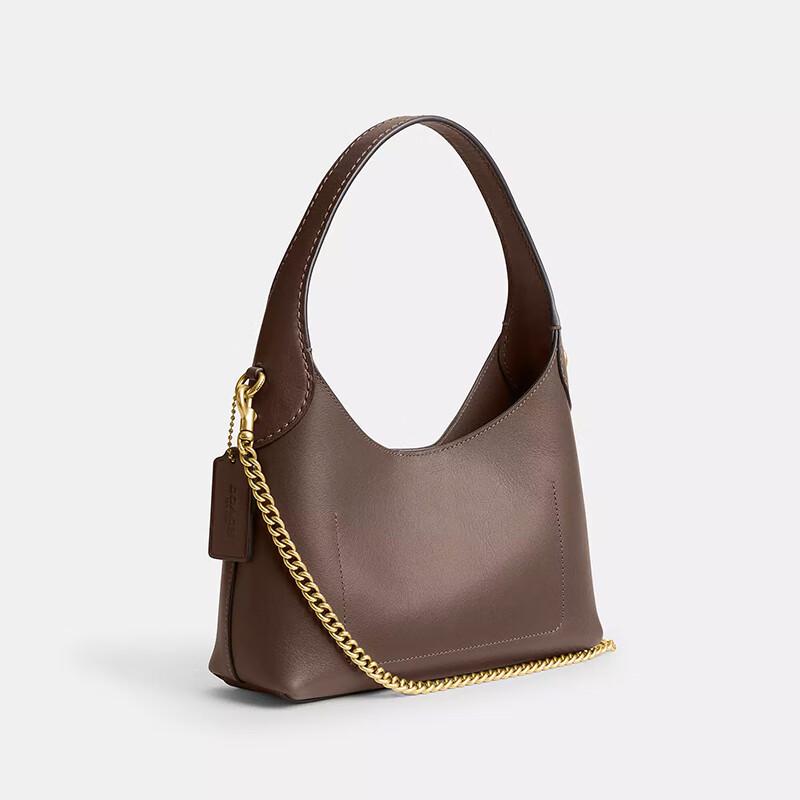 Женская кожаная сумка через плечо COACH BROOKLYN 23