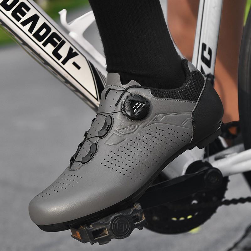 Unisex Cycling Shoes Road Mountain Bikes Breathable Supportive Clipless-Compatible Sole Options