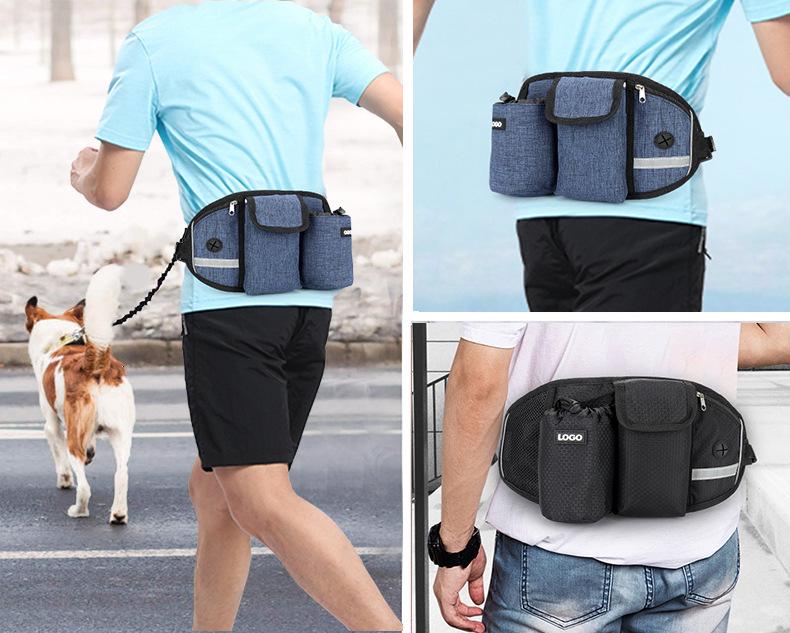 Multifunctional Sports Waist Bag for Running, Fitness, Dog Walking, and Outdoor Activities