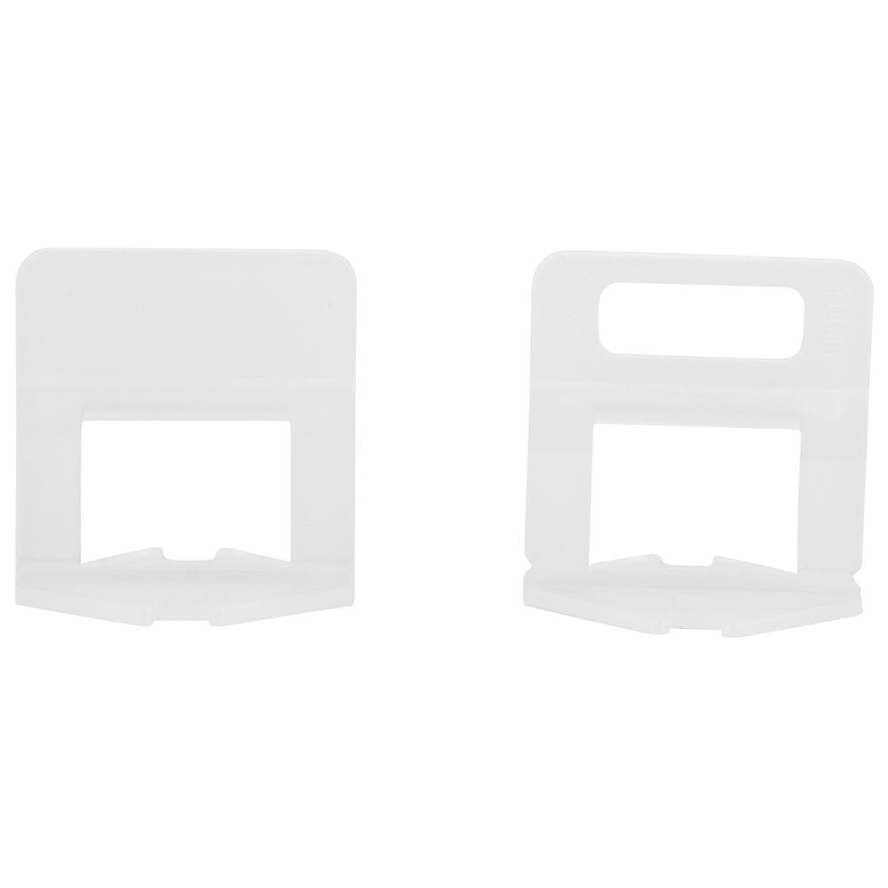 100 шт./компл. Пластиковые одноразовые зажимы для выравнивания напольной и настенной керамической плитки, распорки, инструмент для укладки плитки(1.0mm)