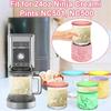4 Pcs Neoprene Ice Cream Sleeve Holder Spoon Holder Insulators Cream Sorbet Sleeve Accessory for 24oz Ninja Cream Pints NC501, NC500