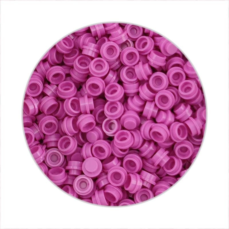 300/500/1000 шт. Сборные частицы 6141 Пластина круглая 1x1 точка DIY строительные блоки фигурки лампа кирпичи игрушка для детей 4073