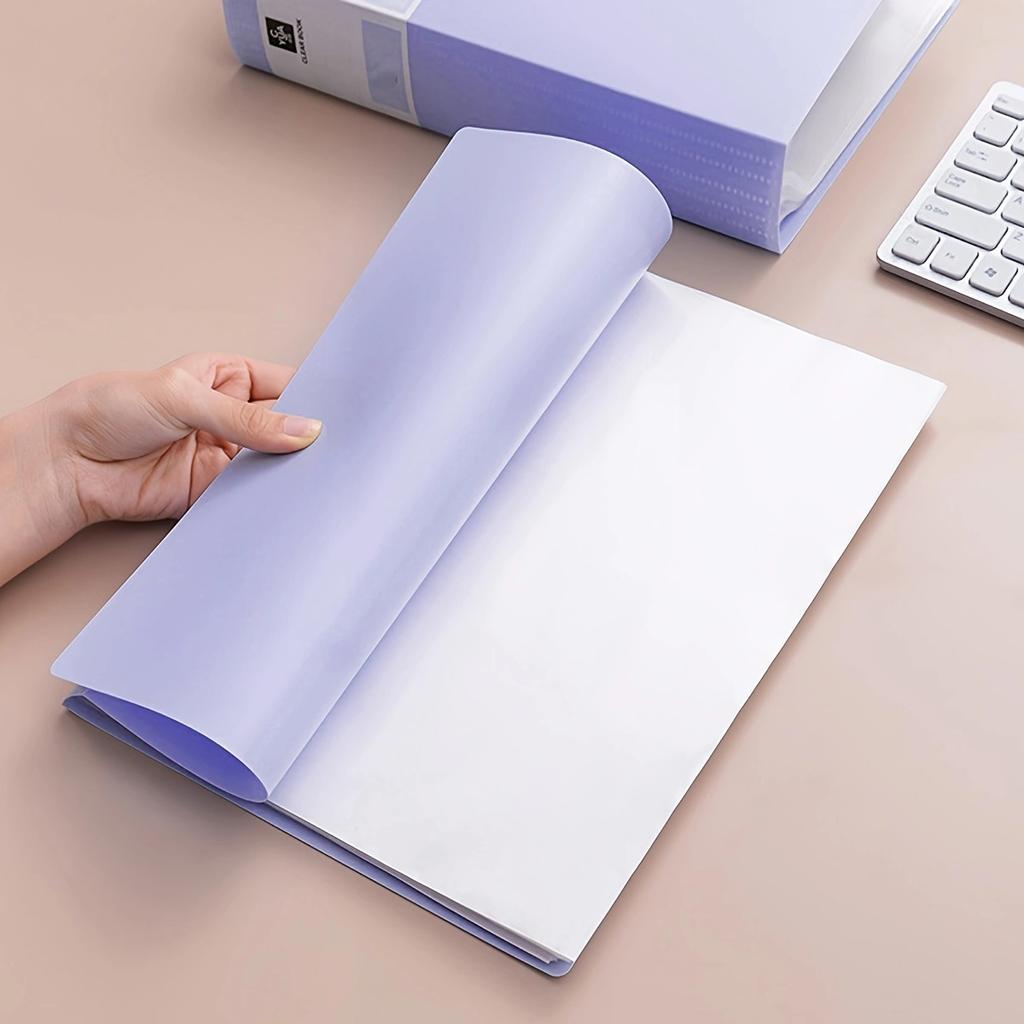 Прочный органайзер для художественных работ формата А4 с 30 карманами, для демонстрации произведений искусства, презентаций документов, хранения и защиты.