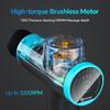 Массажный пистолет Booster M2-12V с ЖК-дисплеем, глубокотканная терапия, профессиональное расслабление тела, фасциальный пистолет для восстановления после фитнеса