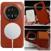 Genuine Leather Waxed Texture Case for Honor Magic 8 Pro Magic 7 Premium Business Slim Soft Leather Magnetic Shockproof Cover