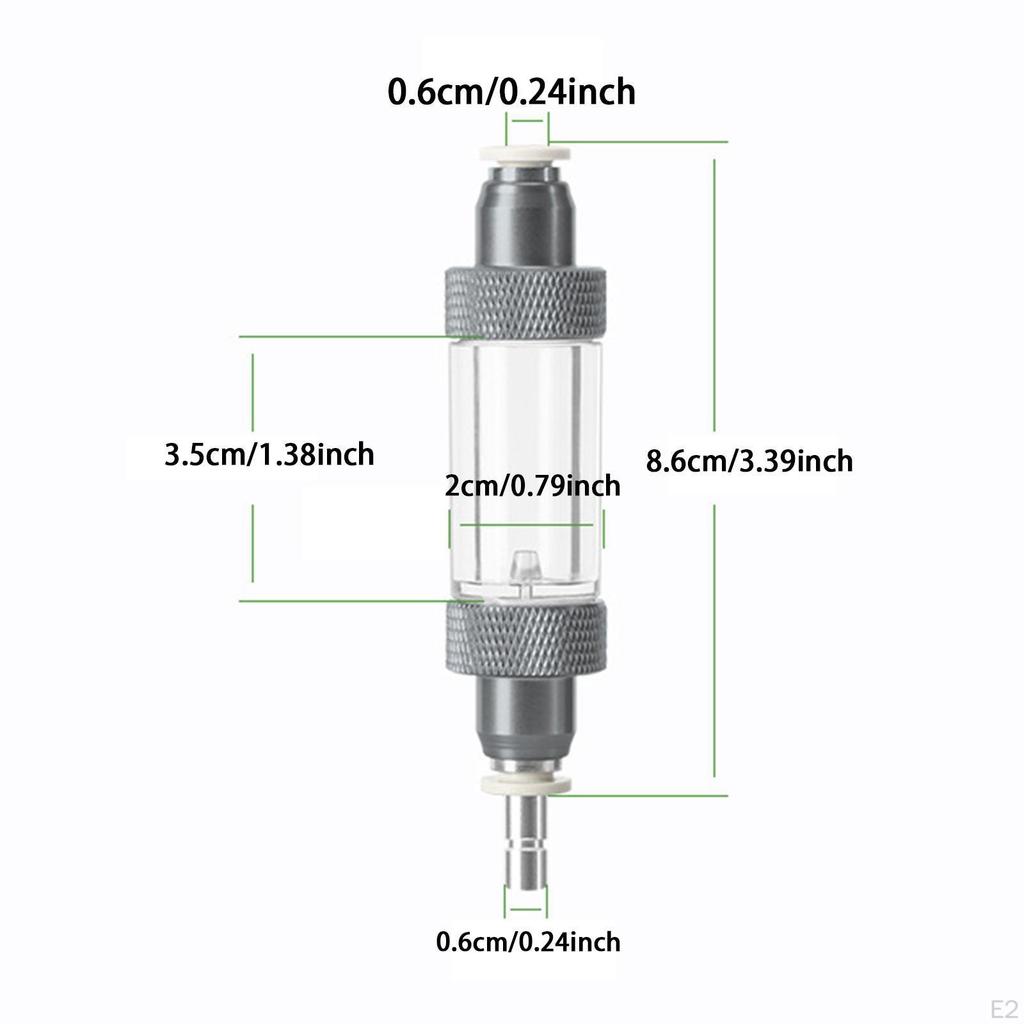 Аквариумный счетчик пузырьков CO2 Воздушный насос Аксессуары Насадки Диффузор Генератор Регулятор