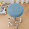 Stretchable Bar Round Stool Cover Thickened Stool Cushion Cover Soft Seat Chair Slipcover