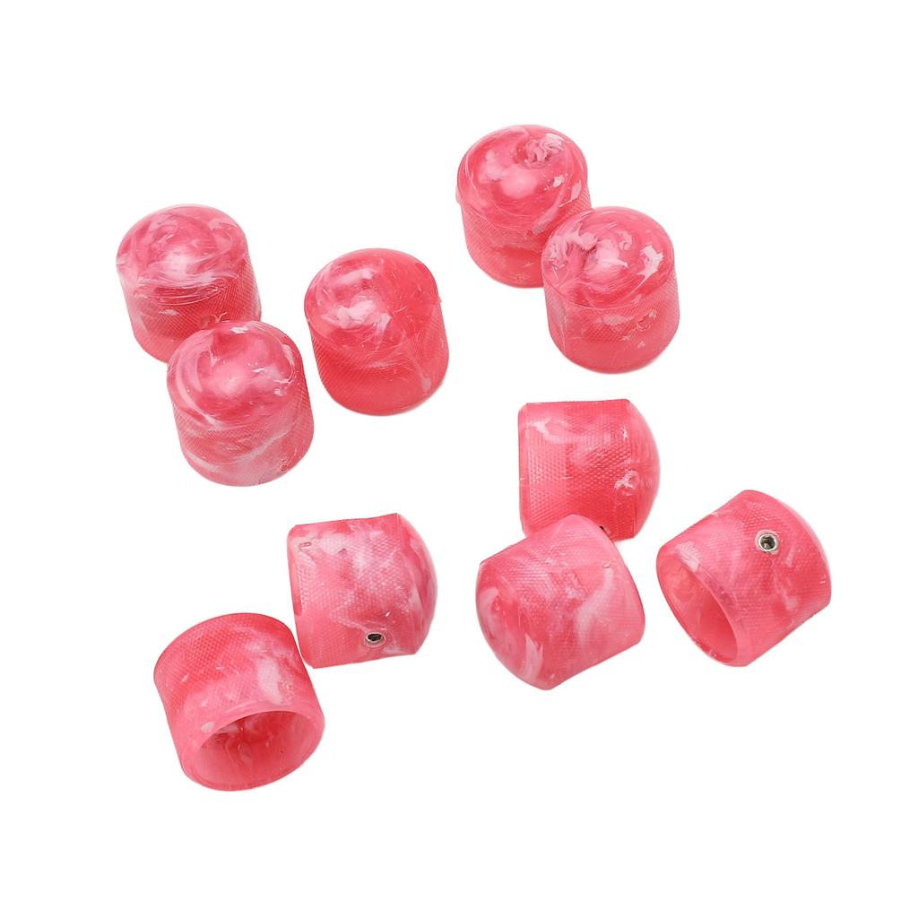 Volume Tone Dome Knobs Plastic Control Electric Guitar Bass Parts Accessories with Hex Wrench GD88 Yellow