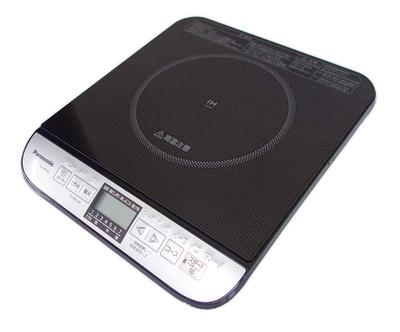 Panasonic IH Cooking IH Made in 7 Levels of Firepower Silent Black Heater, Плита, Смола, Япония, Настольная, Регулировка, Дизайн, KZ-PH33-K