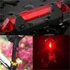 Ultra Bright LED Rear Bike Tail Light 3 Modes Flashing Safety Warning Light USB Rechargeable Bicycle Taillights STAL