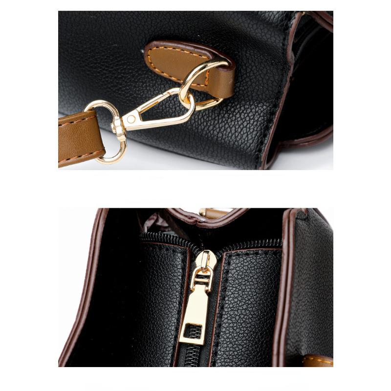 Женская сумка, маленькая упаковка, модная универсальная сумка через плечо, однотонная сумка-ведро большой вместимости