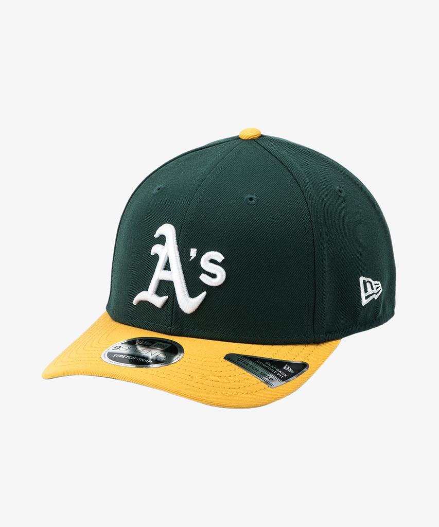 NEW ERA Mlb Oakland Athletics Stretch Snapback Dark Green