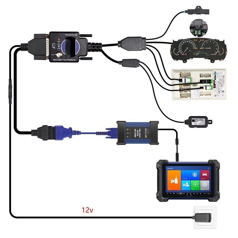 BDC3 BCP Для BMW Диагностическая Тестовая Платформа Работает Со Сканерами AUTEL IM608/LAUNCH X431 Для Диагностики