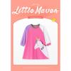 Autumn Long Sleeved Girls' Dress, European and American Cartoon Cotton Children's Dress