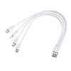 Multi Functional USB Charger Cable Universal USB Charging Cord 4 In 1 Cord for Mobiles Tablets Gaming Devices & Headsets