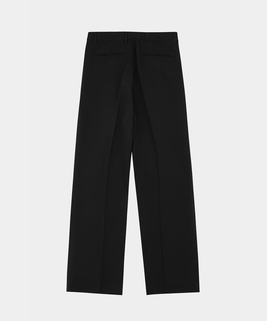 LETTERCOMO Admirable Wide Slacks Black