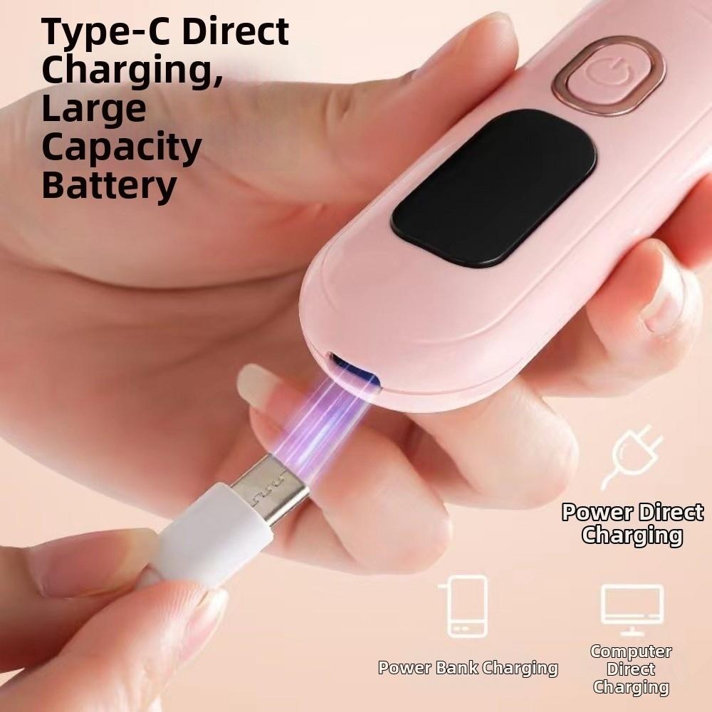 Digital Display Heated Eyelash Curler Rechargeable Lash Curling Wand Professional