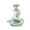 Lotus Flower Backflow Incense Burner Ceramic Incense Stick Holder  Living Room