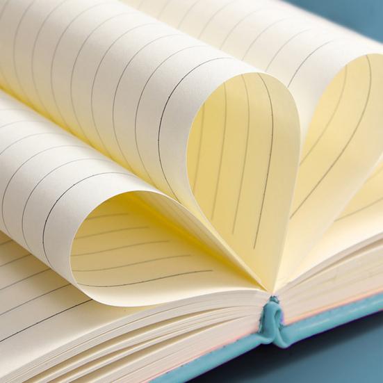 Elegant Notebook with 280 Pages Thickened Faux Leather Cover Elegant Writing Experience Office Workplace Notebook