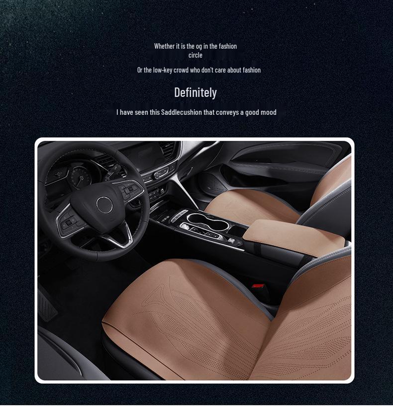 Buick Regal Suede Half-Pack Car Seat Cover Cushion