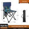 Outdoor Folding Chair Set: Portable Stool, Art Sketching Stool, Camping Chair with Backrest, and Fishing Chair