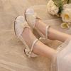 Original and Genuine Huaiyu Yana Lolita  Shoes Chinese Style Hanfu Cheongsam Thick Heel Single Shoes Women