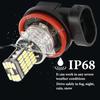2 шт. H7 H8 H9 H11 9005 9006 светодиодные лампы 4014 45SMD белые противотуманные фары универсальные автомобильные лампы для вождения авто лампы супер яркие