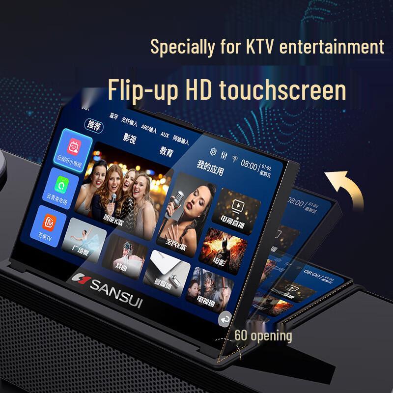 Shanshui DV-93H Home Karaoke Speaker System with Subwoofer