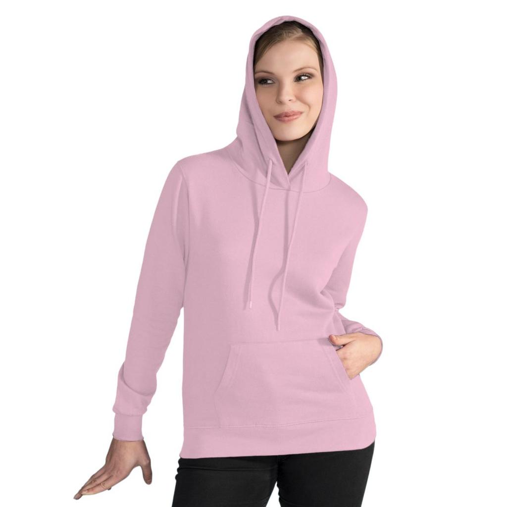 SG Ladies/Womens Plain Hooded Sweatshirt Top / Hoodie