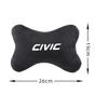 EAV3 Car Neck Pillows Both Side For Head Pain Relief Filled Fiber Car Pillow For Honda civic 10th 8th type r 2012 2018 2020