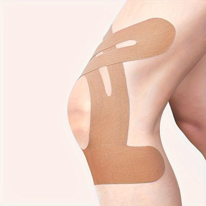 10pcs Pre Cut Knee Muscle Patch, Athlete Running Specific Integrated Muscle Patch, Elastic Sports Universal Muscle Patch