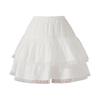 Новая короткая юбка кружево кружево юбка-торт защита от просвечивания милая пышная юбка короткая юбка высокая талия балетная юбка