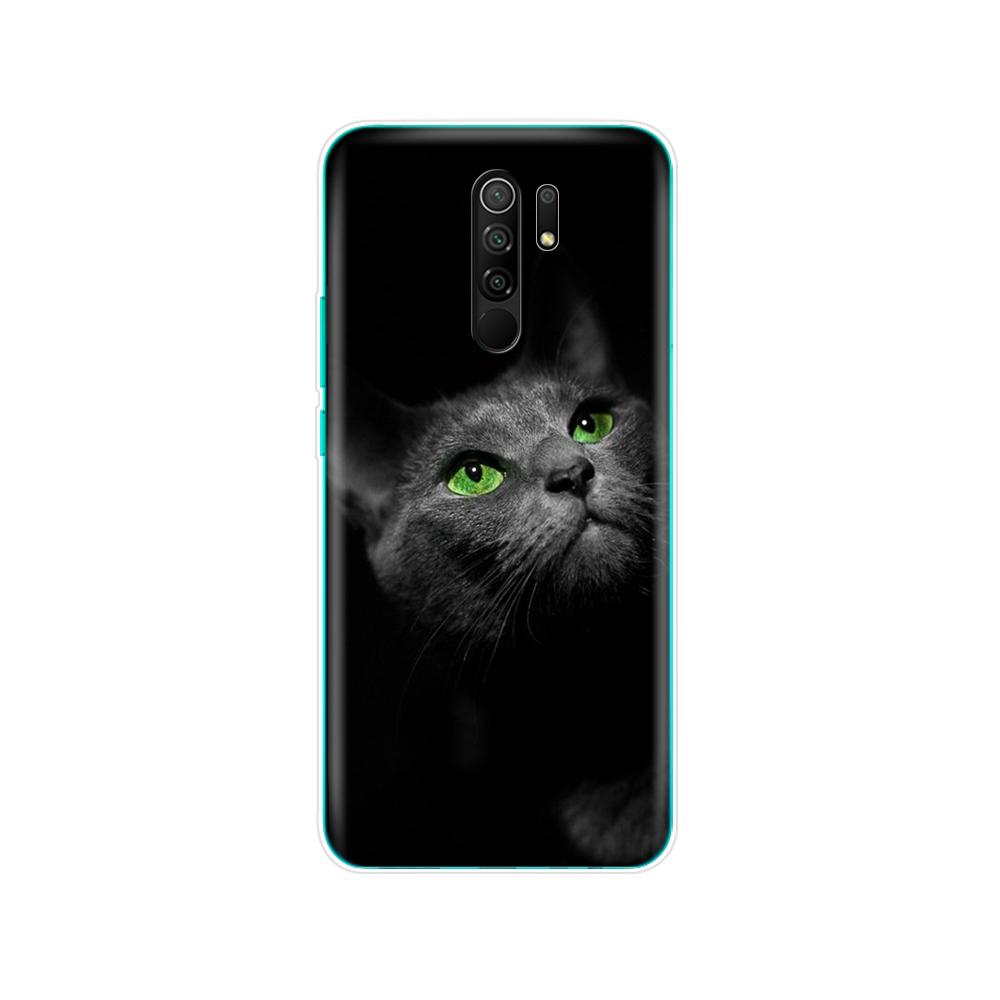 For Xiaomi Redmi 9 Case Silicon Back Cover Phone Case For Redmi 9 Soft Case 6.53 Inch Etui Coque Bumper Shockproof Protective