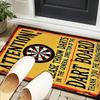 Custom NameThrow darts Printed Carpet, Indoor Rug, Chair Rug, Living Rooms, Doormat Made From Polyester Home Decor Birthday Christmas Gifts