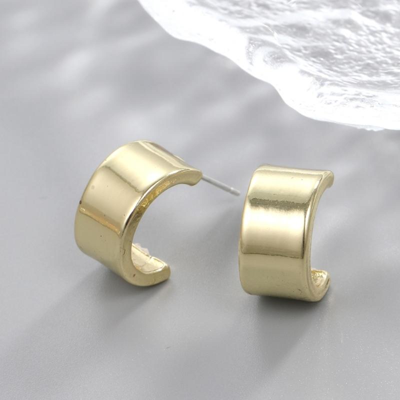 Простые Серьги-капли в форме горошин из сплава Серебристого и Золотого Цвета Для Женщин Корейская Мода Бижутерия Вечеринка Девочки Необычный Аксессуар