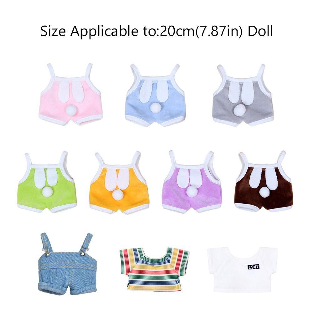 Одежда для кукол BJD Футболки для кукол ручной работы Костюмы кроликов из мультфильмов Детские игрушки